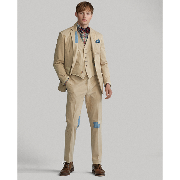 Polo Ralph Lauren Distressed Chino Suit Jacket 3