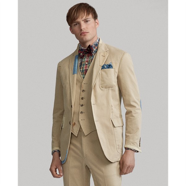 Polo Ralph Lauren Distressed Chino Suit Jacket 1