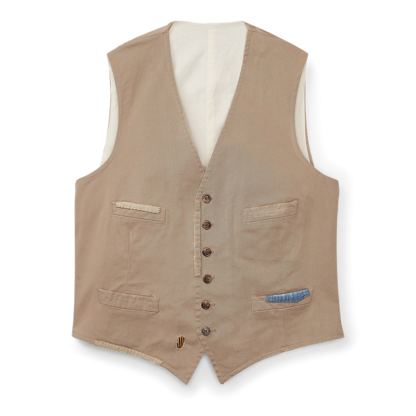 Polo Ralph Lauren Distressed Chino Vest 1