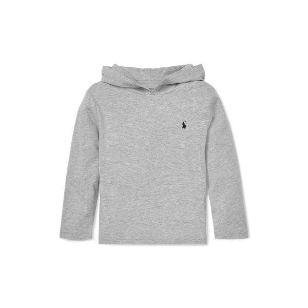 ralph lauren cotton jersey hooded tee