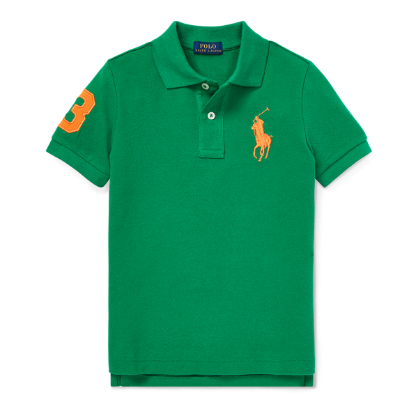 Boys 2-7 Cotton Mesh Polo Shirt 1