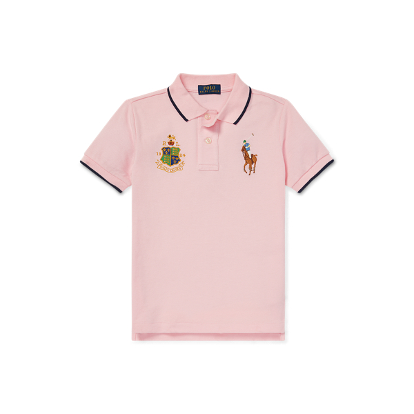 featherweight cotton mesh polo