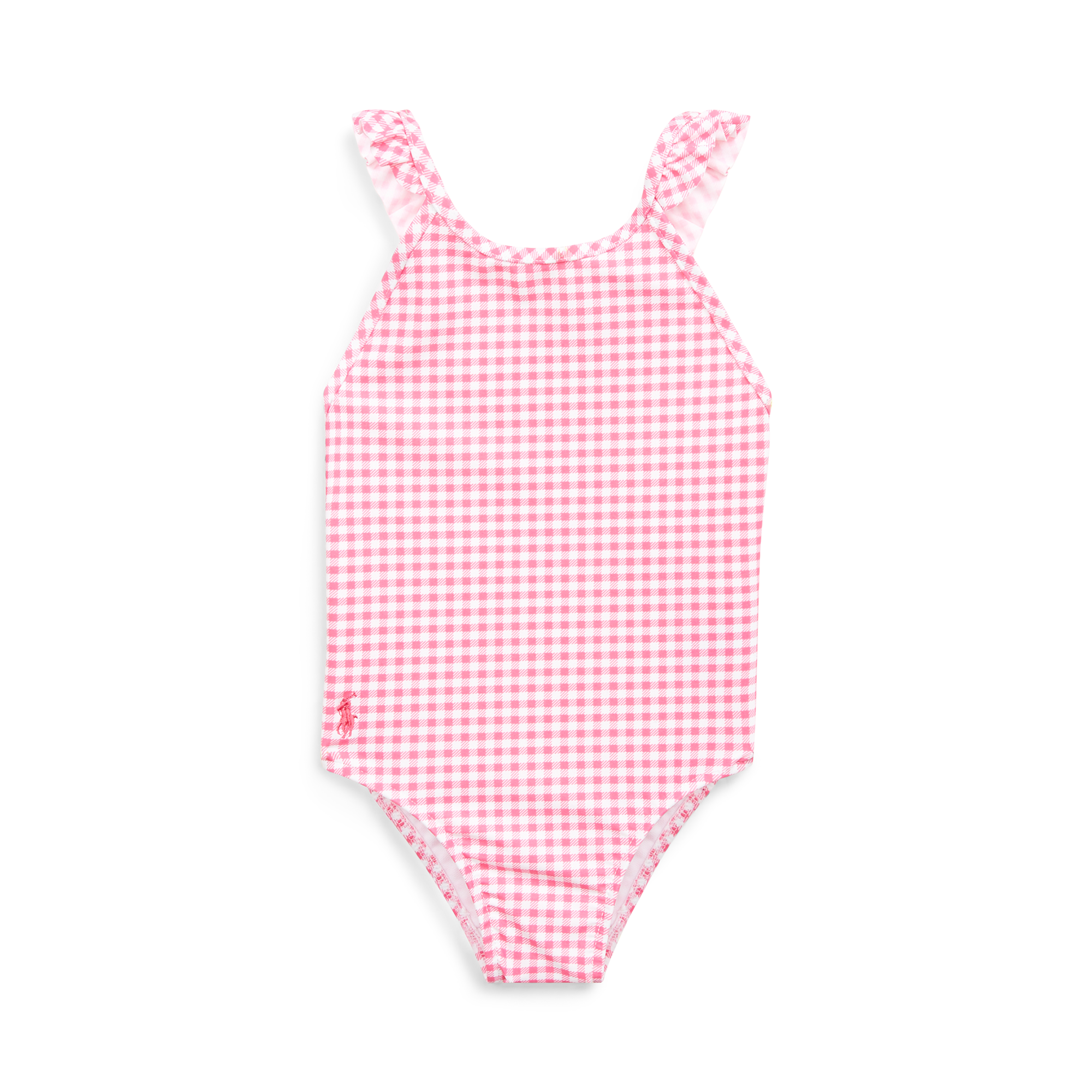 Ralph Lauren Gingham One-Piece Swimsuit. 1