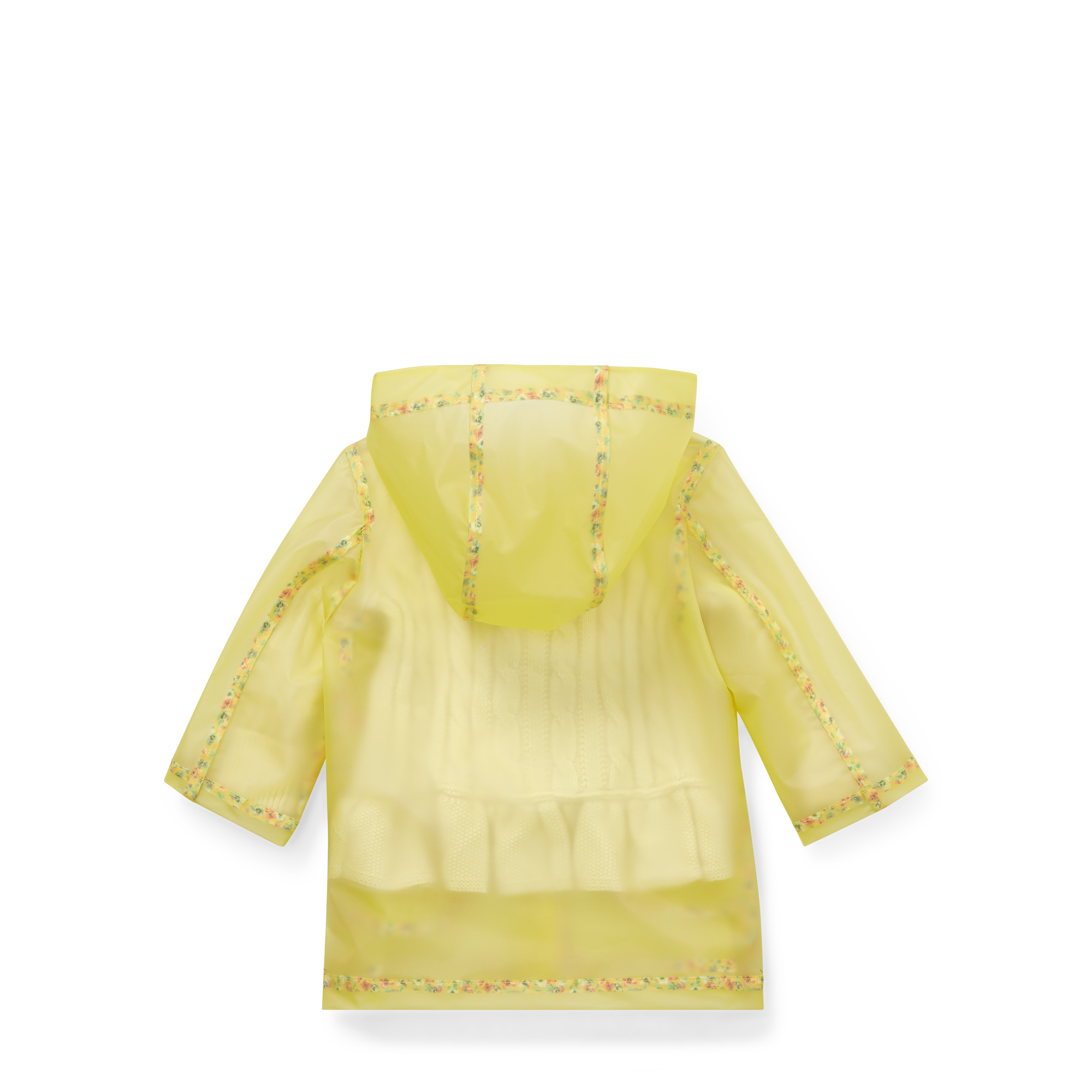 Ralph Lauren Floral Transparent Raincoat. 2