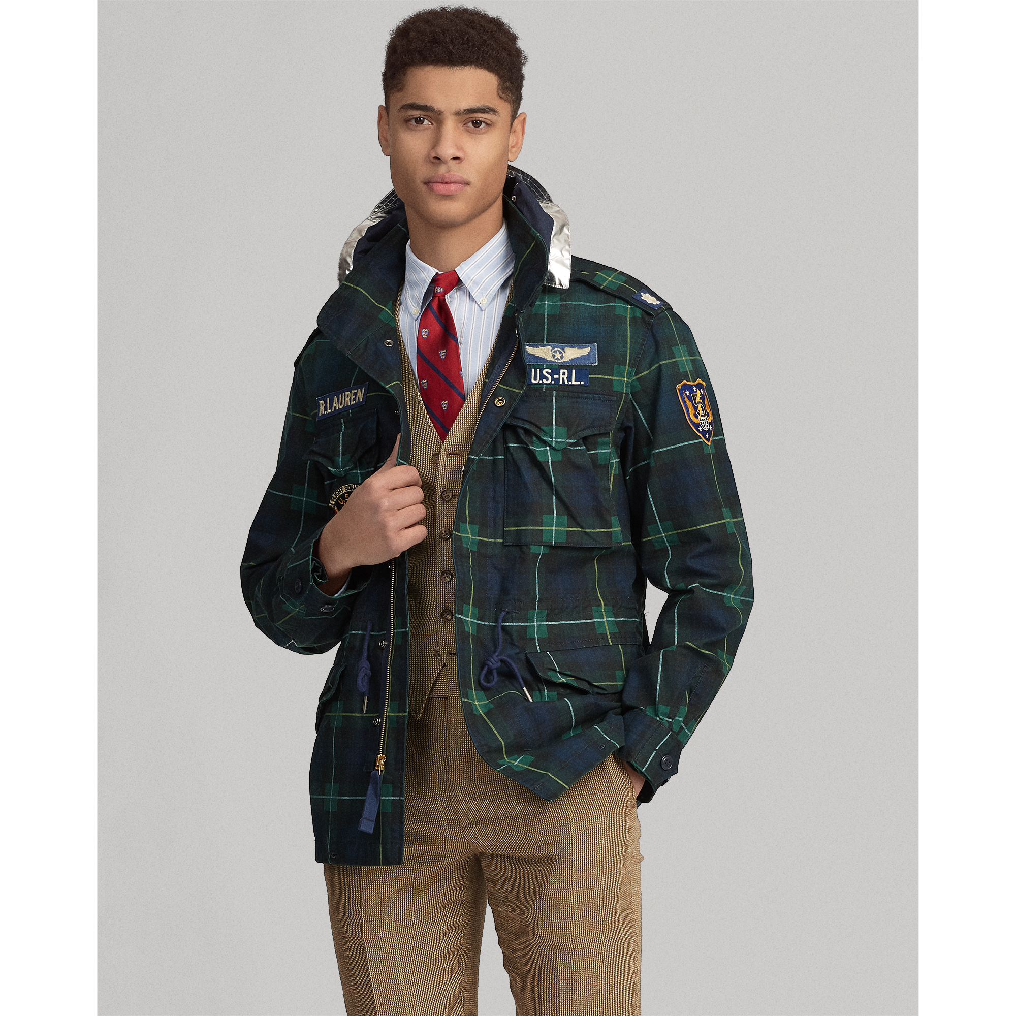 Ralph Lauren Tartan Field Jacket 471012