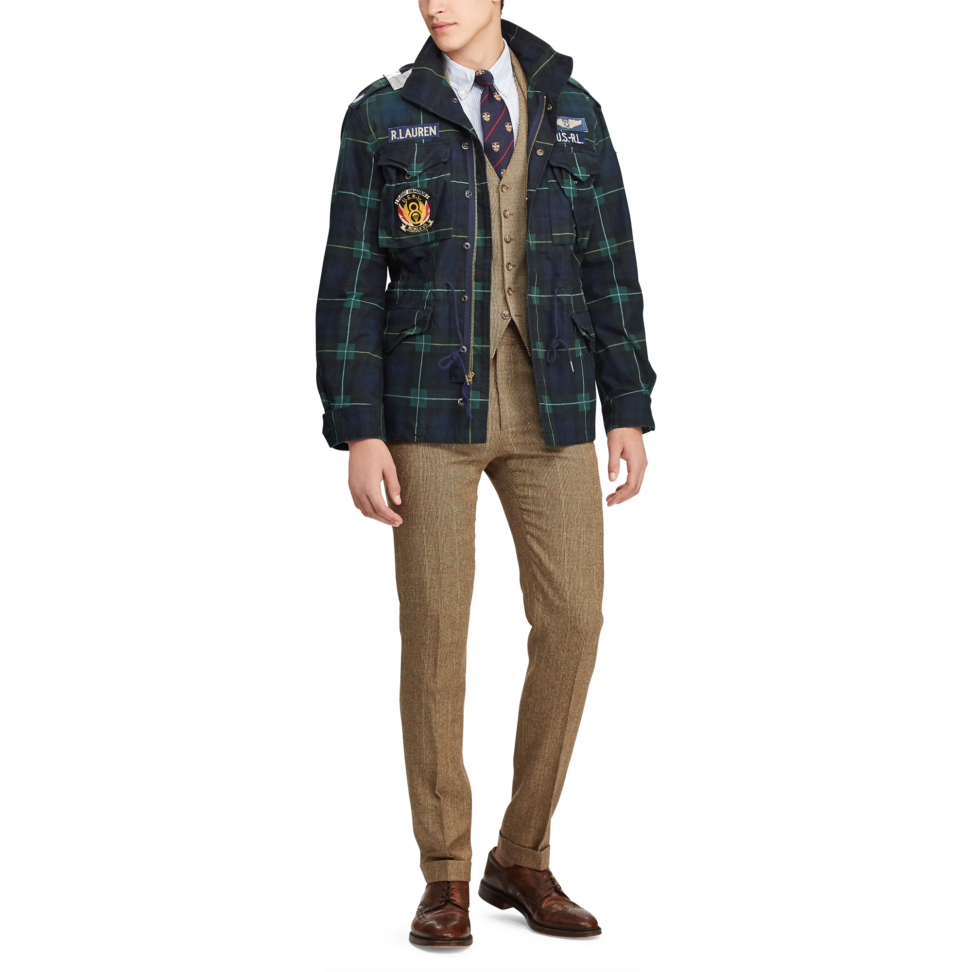 Ralph Lauren Tartan Field Jacket. 3