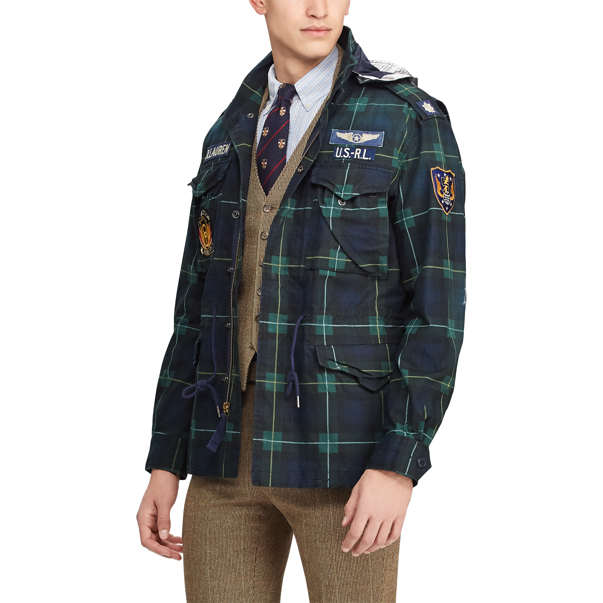 Ralph Lauren Tartan Field Jacket. 4