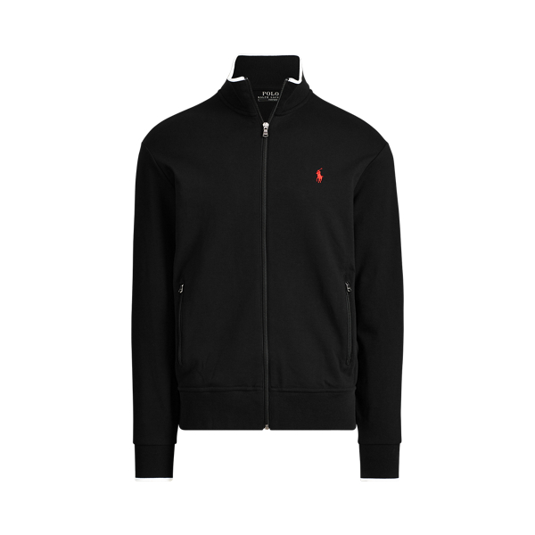Shop Ralph Lauren Interlock Track Jacket In Polo Black