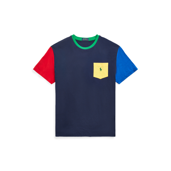 ralph lauren colour block t shirt