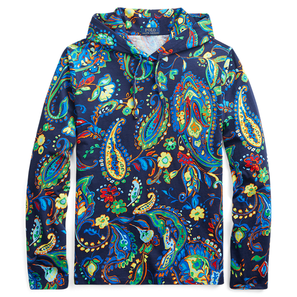 ralph lauren paisley hoodie