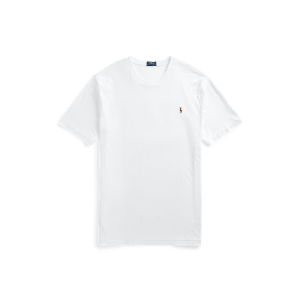 T-shirt à col rond en coton doux