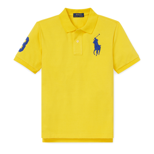 ralph lauren cotton mesh polo shirt