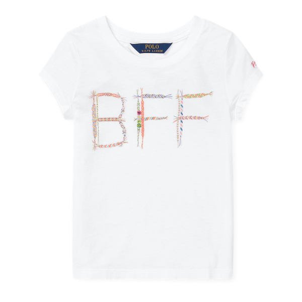 Girls 2-6x BFF Cotton Jersey Graphic Tee 1