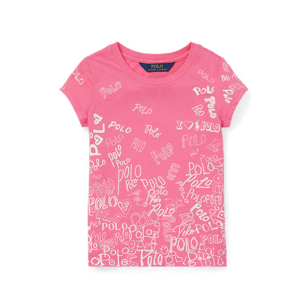 Polo Cotton Jersey Graphic Tee