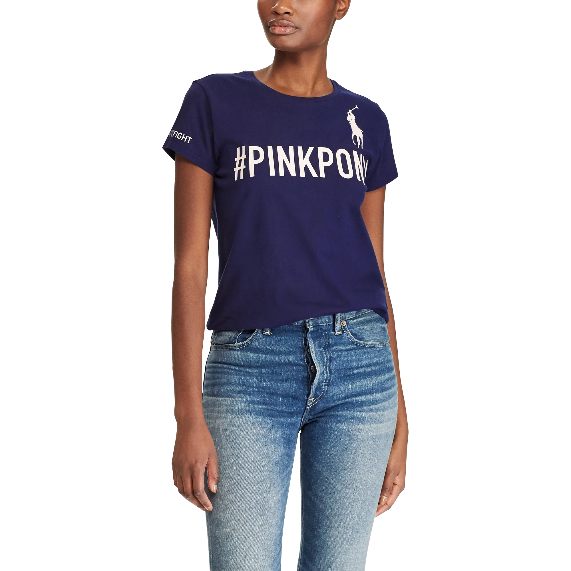 Ralph Lauren Pink Pony Graphic T-Shirt. 4