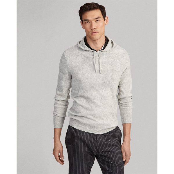 ralph lauren washable cashmere hoodie