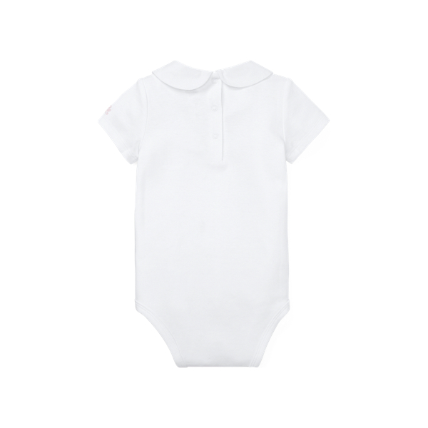 baby girl polo onesie