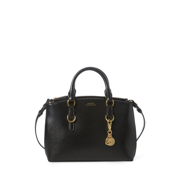 lauren mini leather satchel