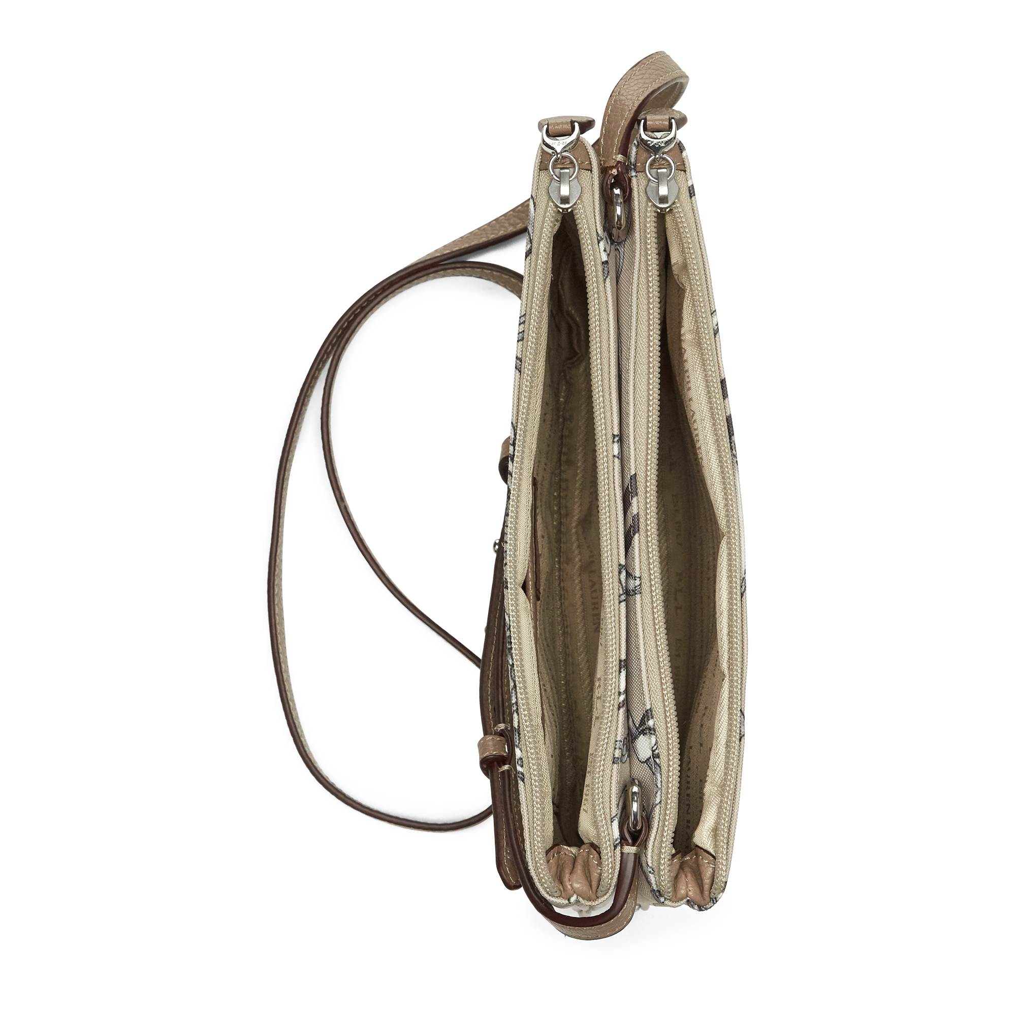 Ralph Lauren Equestrian Nylon Crossbody Bag. 4