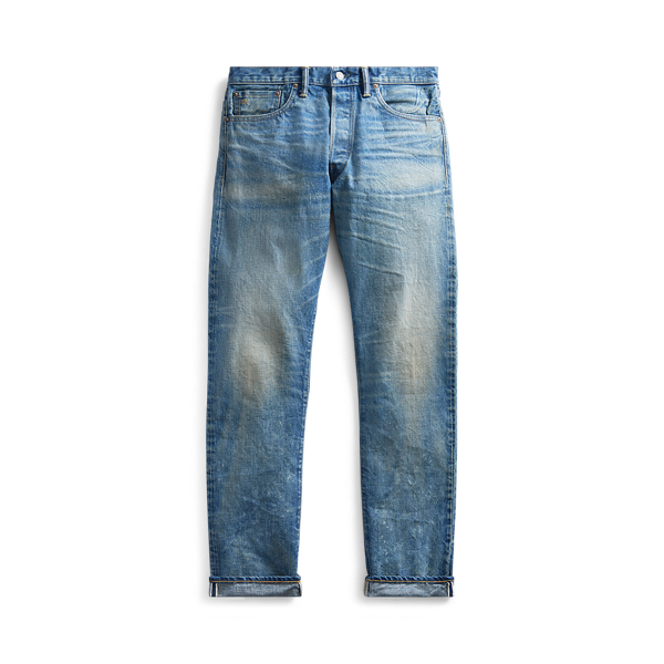 Low Straight Selvedge Jeans for Men | Ralph Lauren® AM