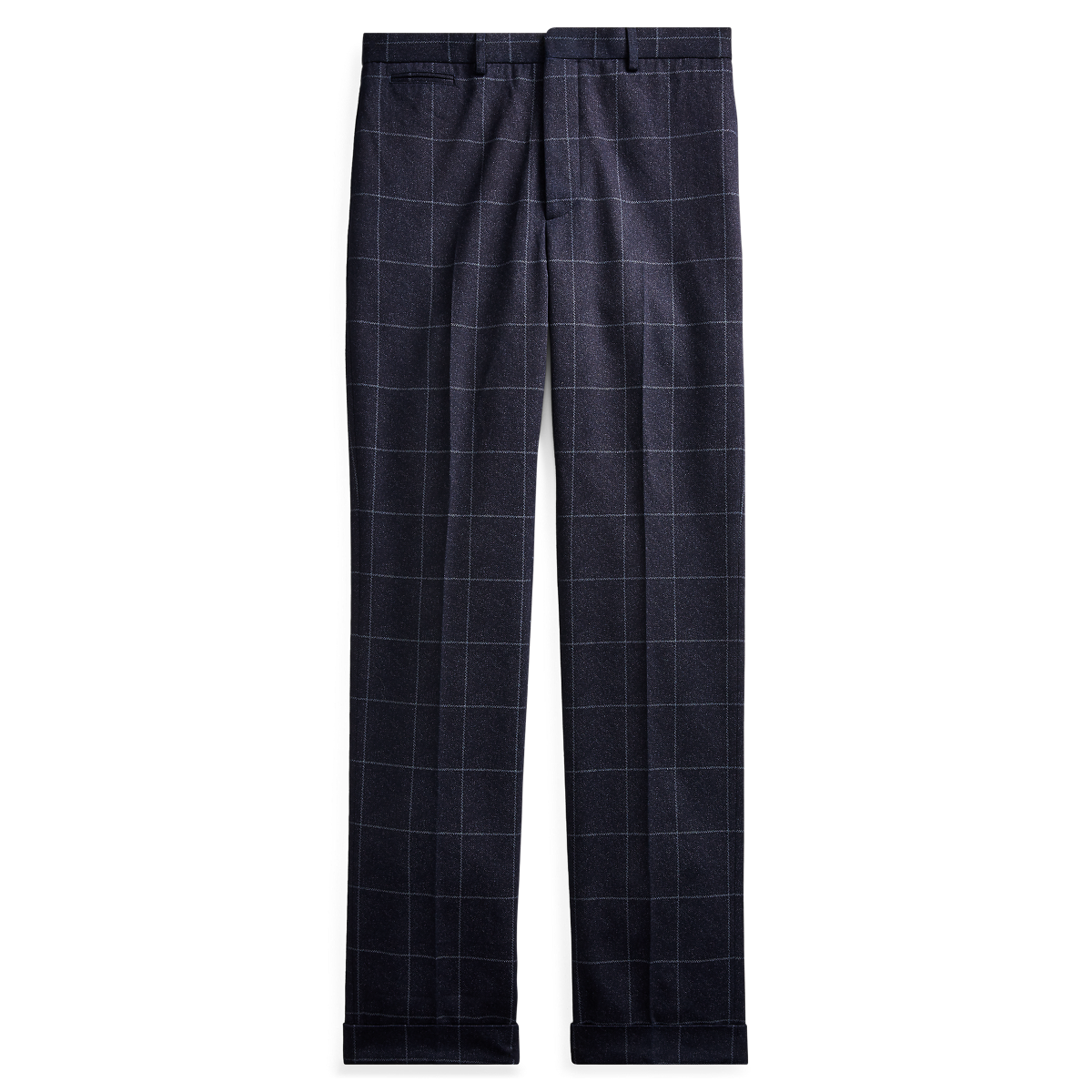 Slim Windowpane Suit Trouser
