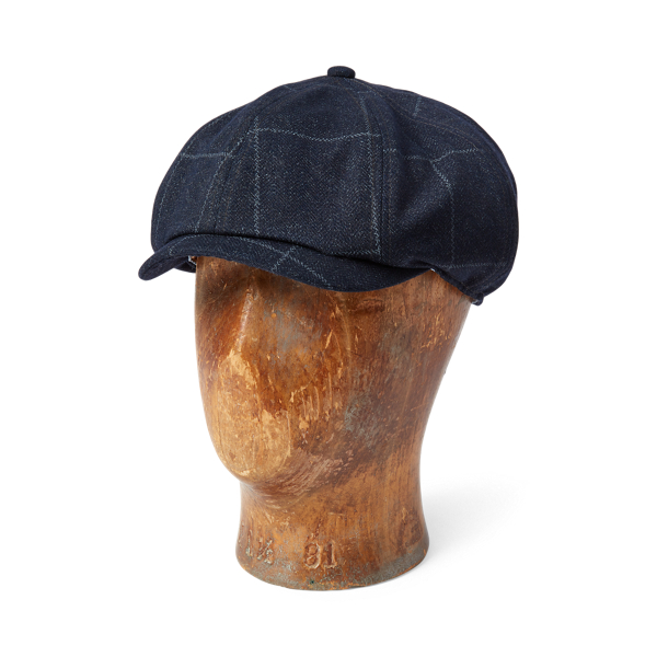 ralph lauren newsboy cap