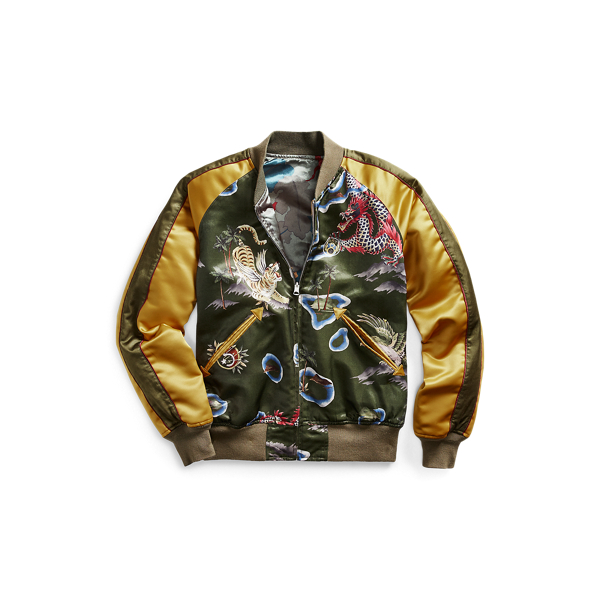 Reversible Satin Tour Jacket