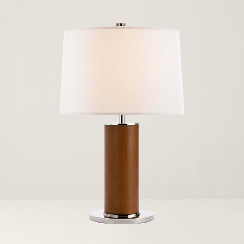 Beckford Leather Table Lamp
