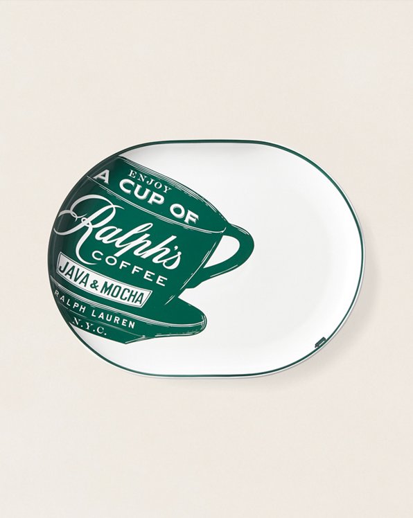 Ralph&#39;s Coffee Oval Platter