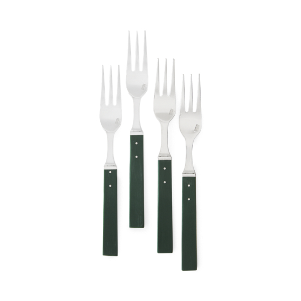 Ralph Lauren Ronan Appetizer Forks In Green