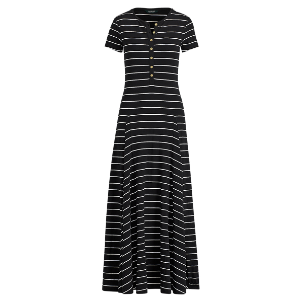 ralph lauren striped maxi dress