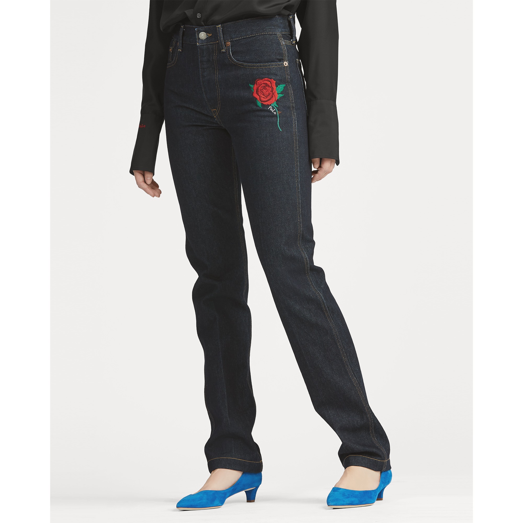 Ralph Lauren Reede High-Rise Straight Jean. 3