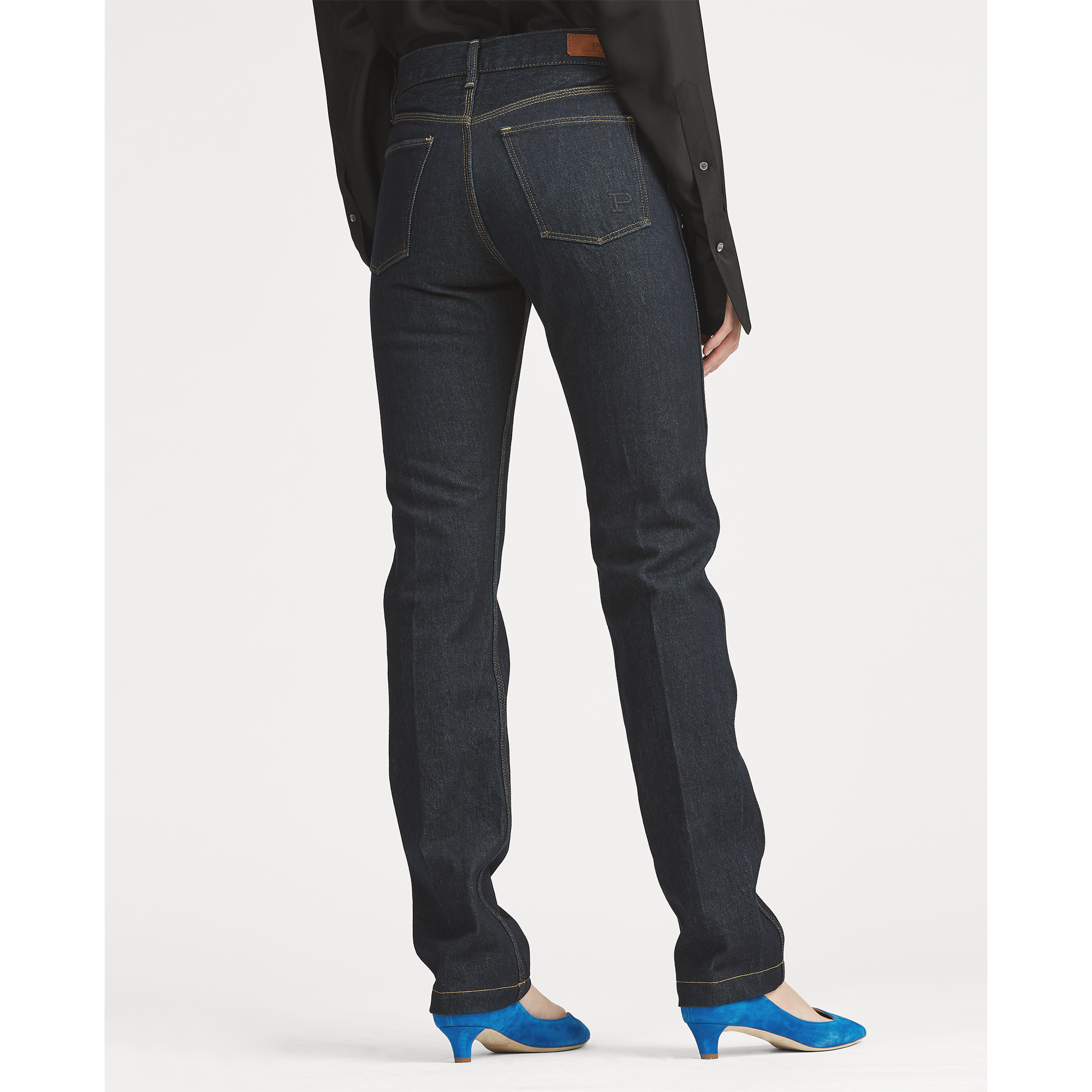 Ralph Lauren Reede High-Rise Straight Jean. 4