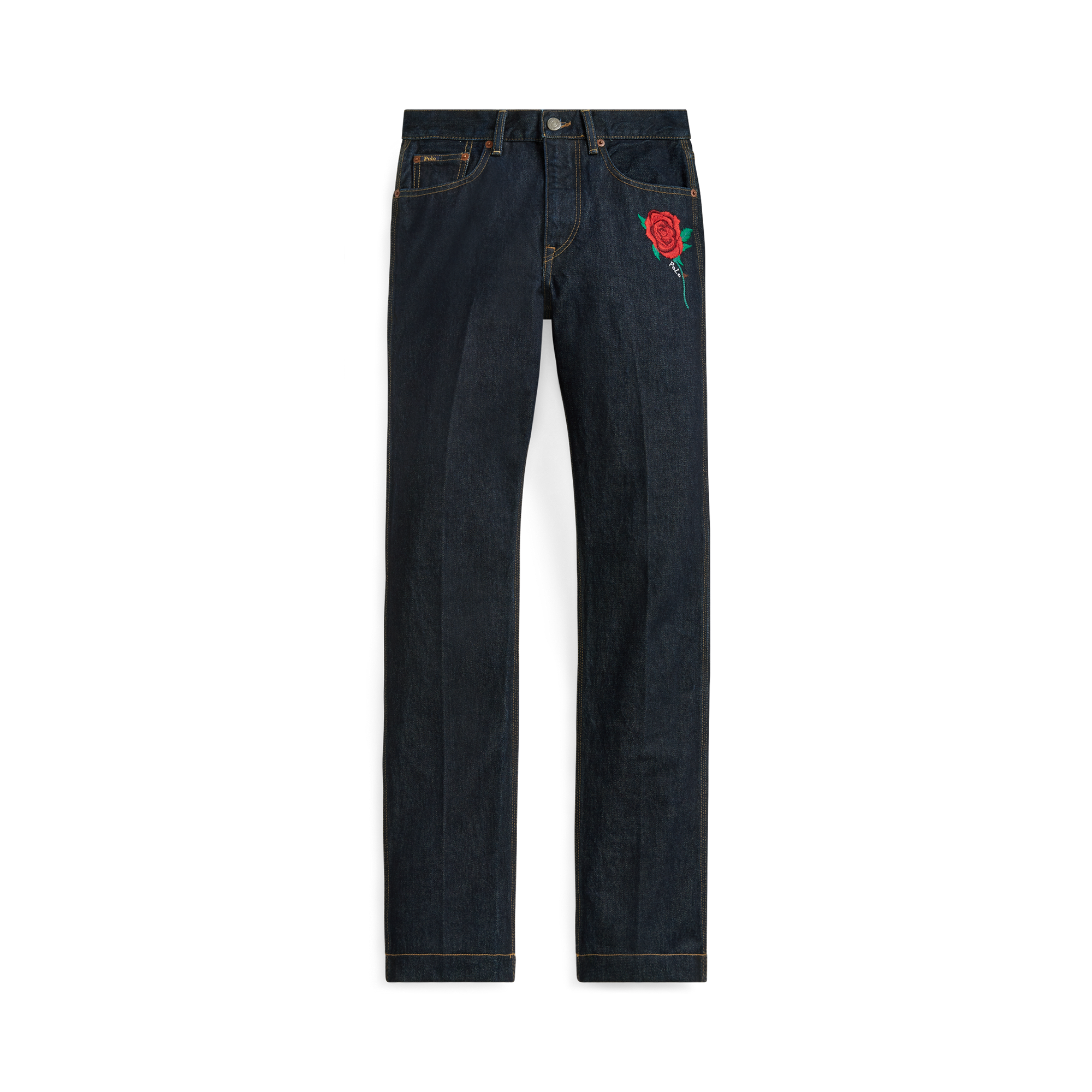 Ralph Lauren Reede High-Rise Straight Jean. 2