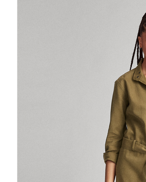 Polo Ralph Lauren Twill Jumpsuit 1