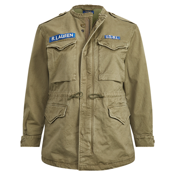 Twill Military Jacket for Women Ralph Lauren® AM