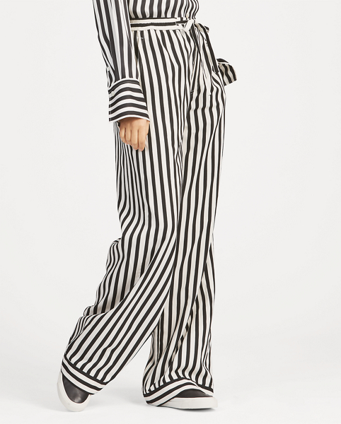 wide striped pants