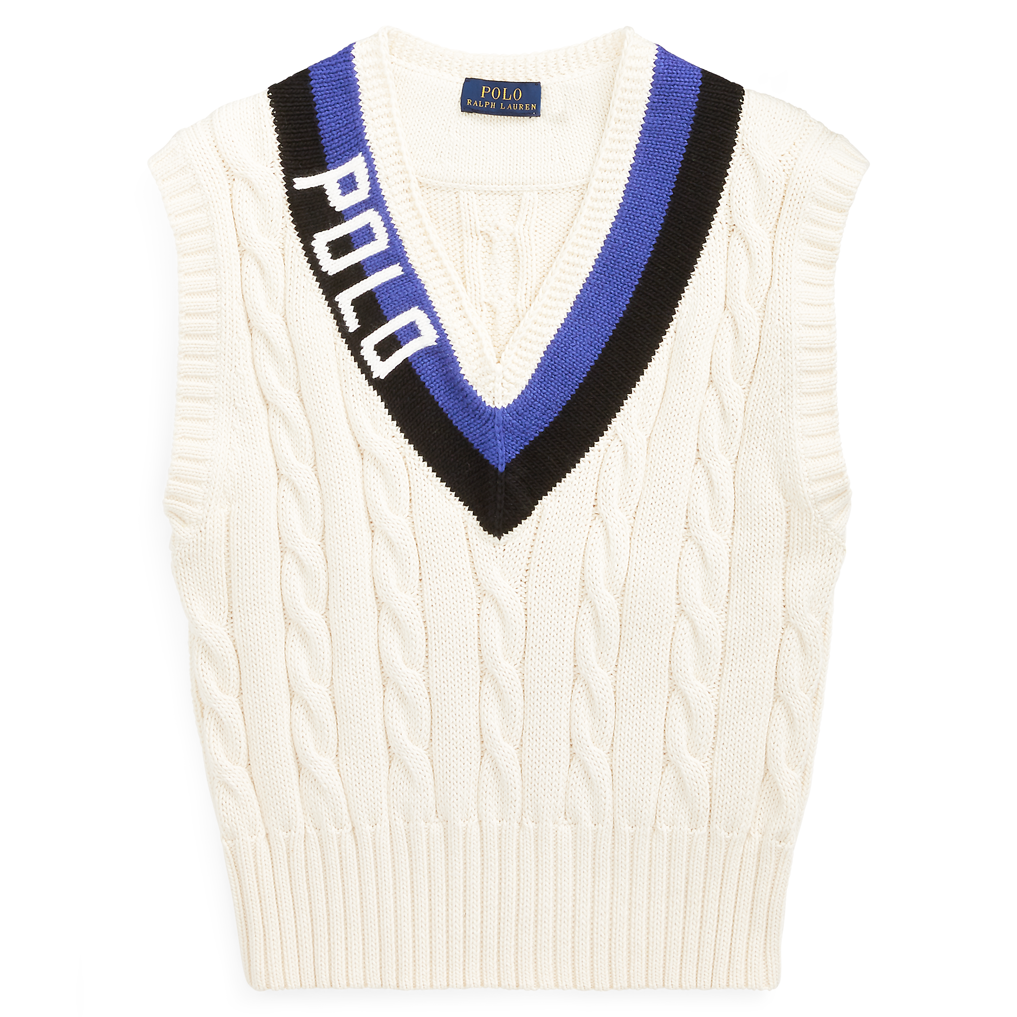 Ralph Lauren Polo Cotton Cricket Vest. 2