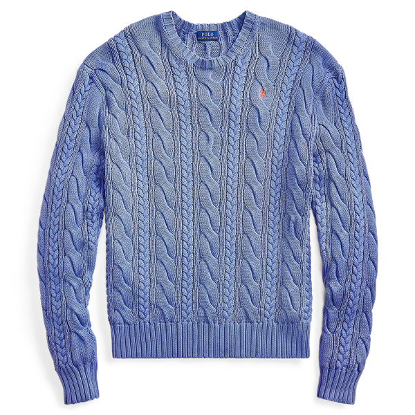 polo sweater with elbow patches