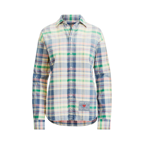 ralph lauren madras shirt