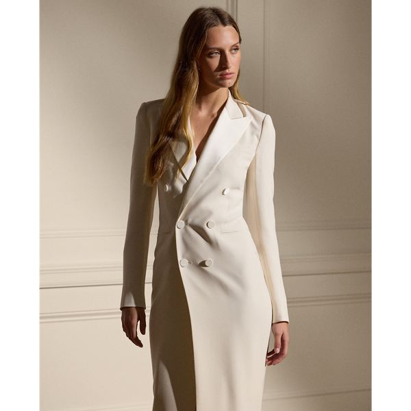 Ralph Lauren Collection Kristian smoking-jurk van zijde 3