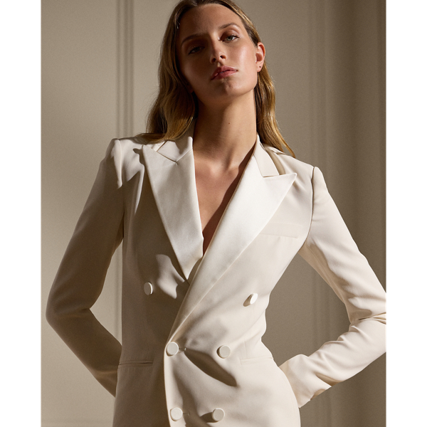 Ralph Lauren Collection Kristian smoking-jurk van zijde 5