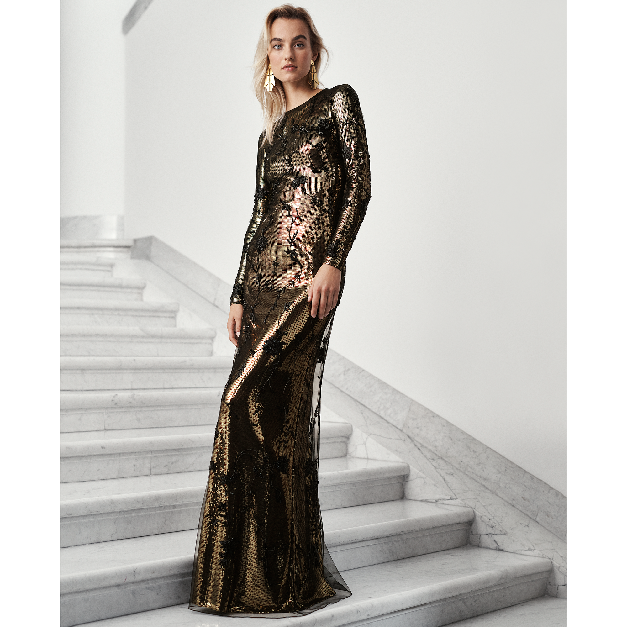 Ralph Lauren Hamlin Evening Gown. 1