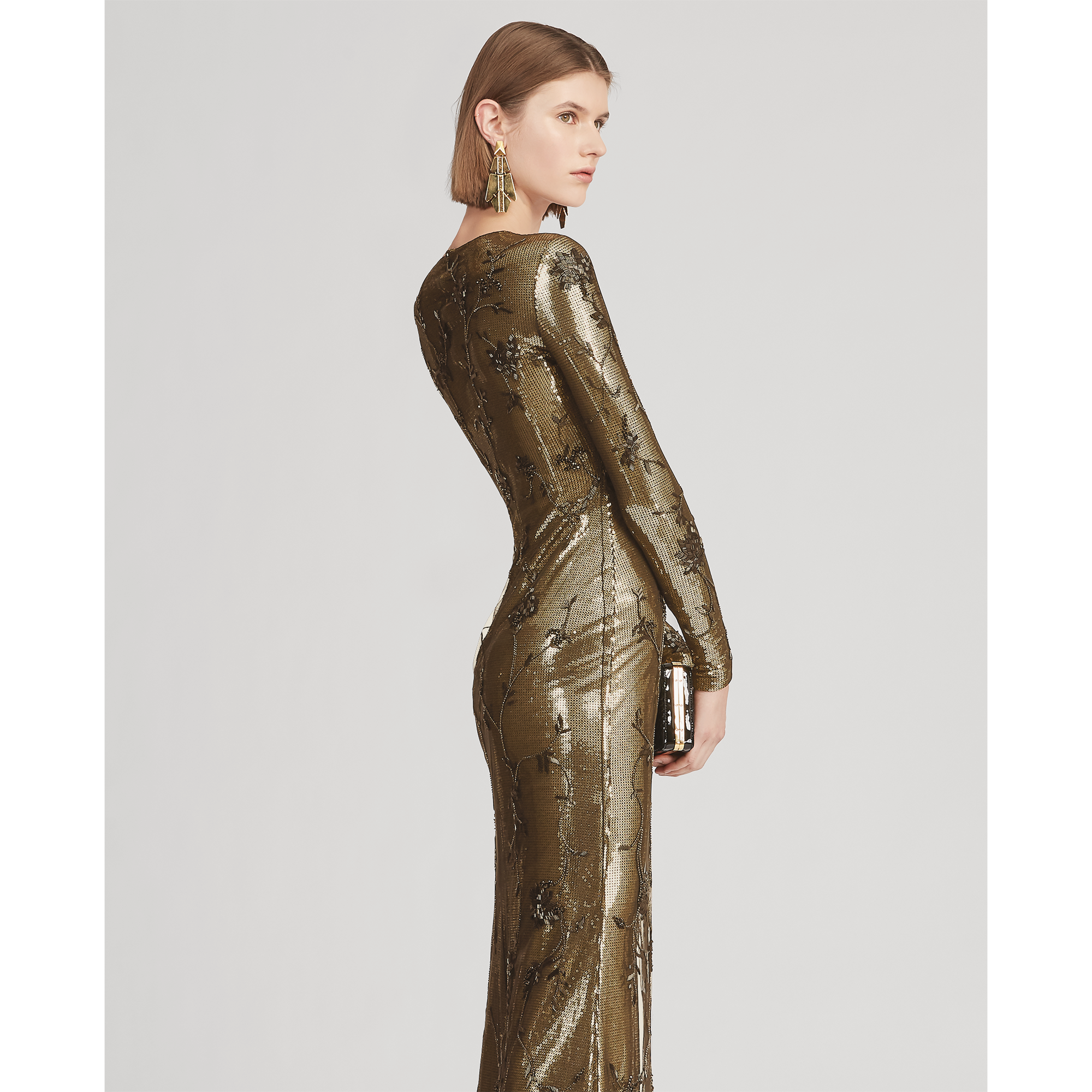 Ralph Lauren Hamlin Evening Gown. 4