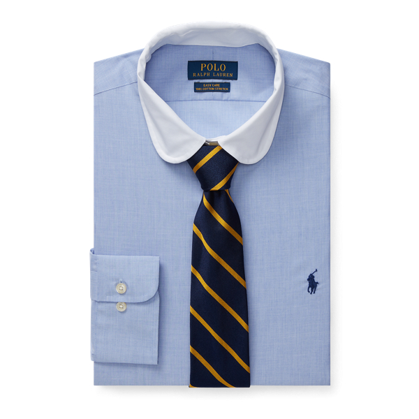 ralph lauren club collar shirt