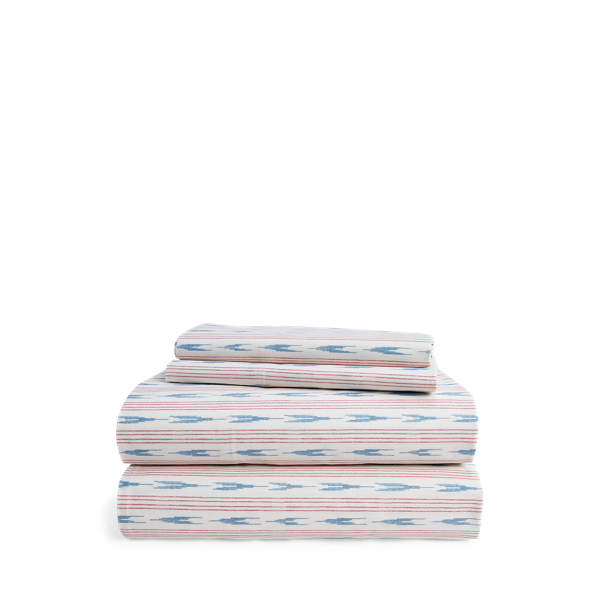 Lucie Ikat Stripe Sheet Set