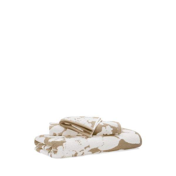 Serviettes de bain fleuries Sanders