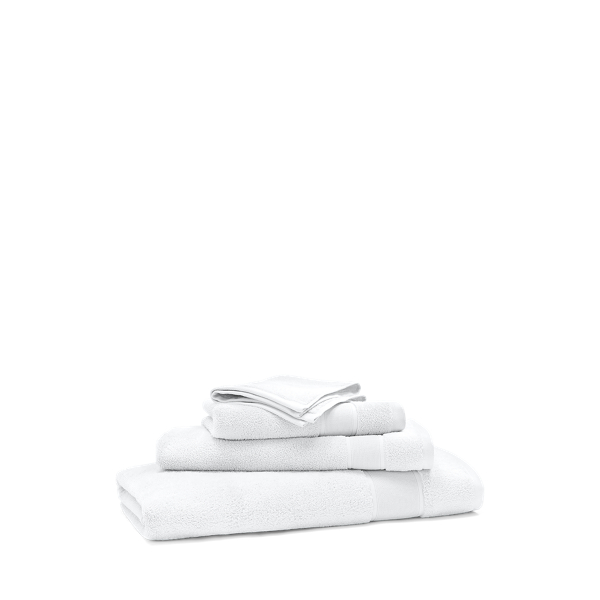 Ralph Lauren Sanders Bath Towels & Mat In Lavender Grey