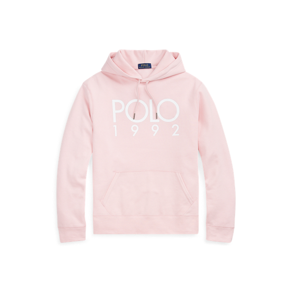 light pink polo hoodie