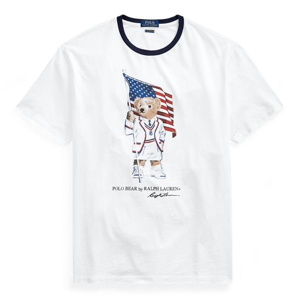 polo ralph lauren bear t shirt mens